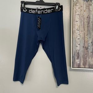 ***2/$15 Men’s 3/4 compression tight pants
